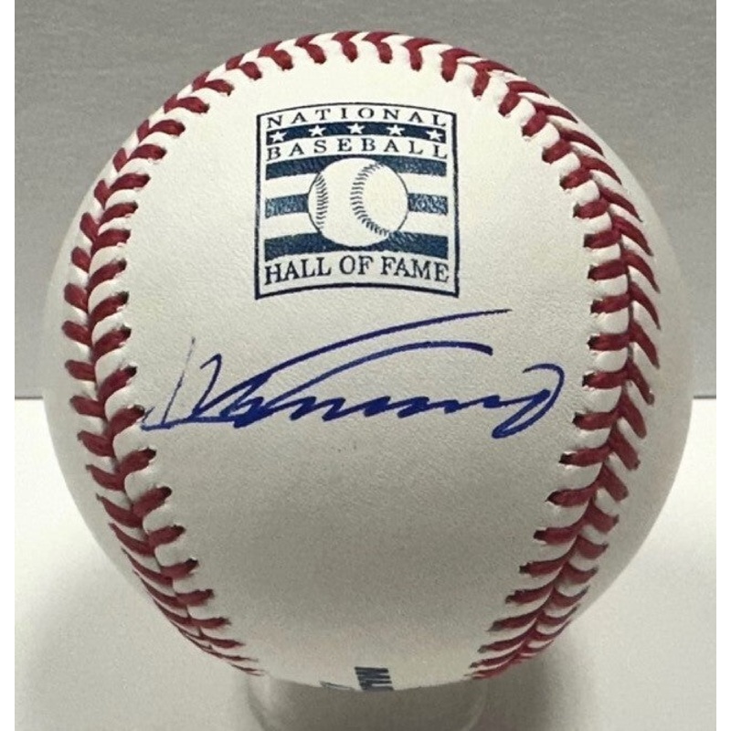 Expos Angels VLADIMIR GUERRERO Signed Official MLB HOF LOGO Baseball AUTO – JSA