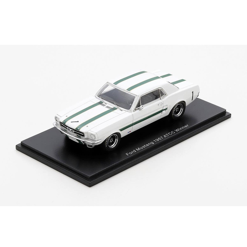 FORD MUSTANG – 1967 ATCC WINNER – GEOGHEGAN – 1:43 Scale Resin Model Car