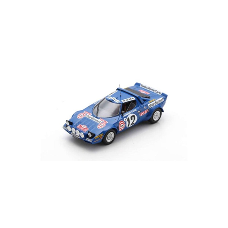 Lancia Stratos HF No.12 3rd Rally Monte Carlo 1976 – B. Darniche – A. Mah – 1:43 Scale Resin Model Car