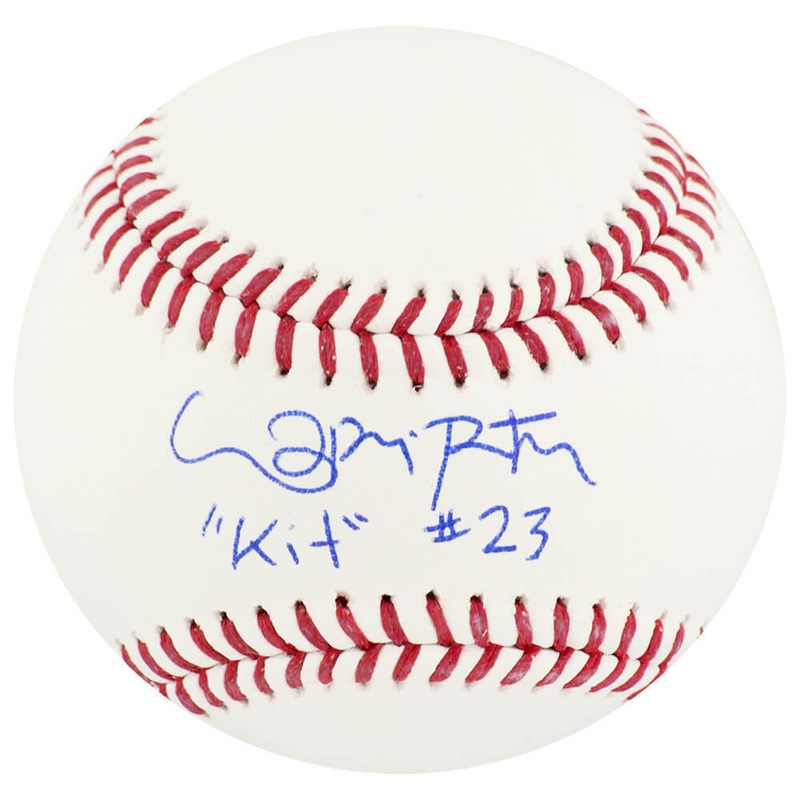 Lori Petty Signed Rawlings Official MLB Baseball w/Kit Keller #23 (SCHWARTZ COA)