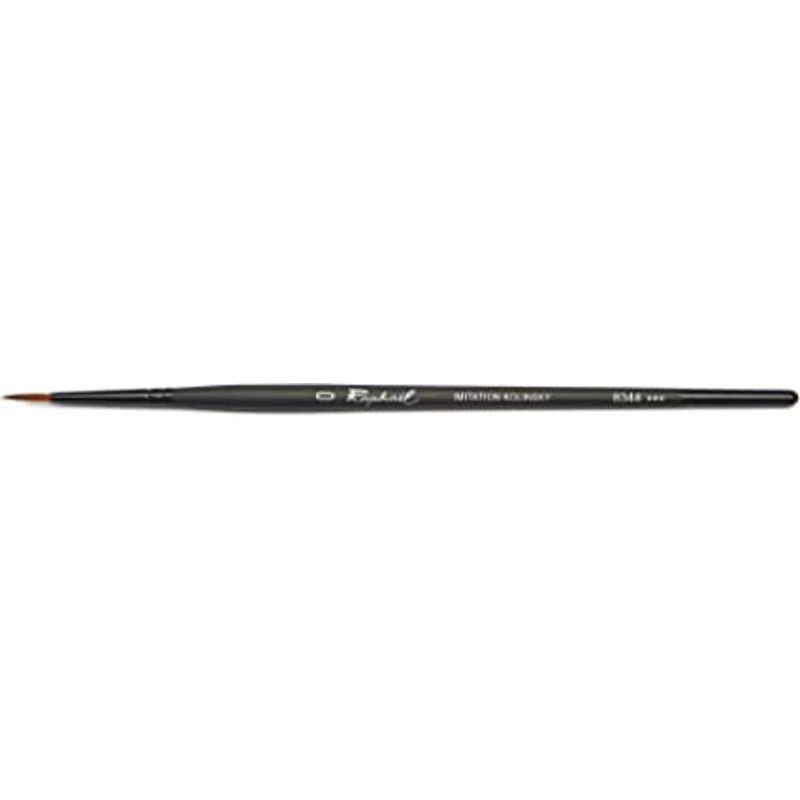 Raphael Synthetic Kolinsky Watercolor Brushes, Rounds, 0