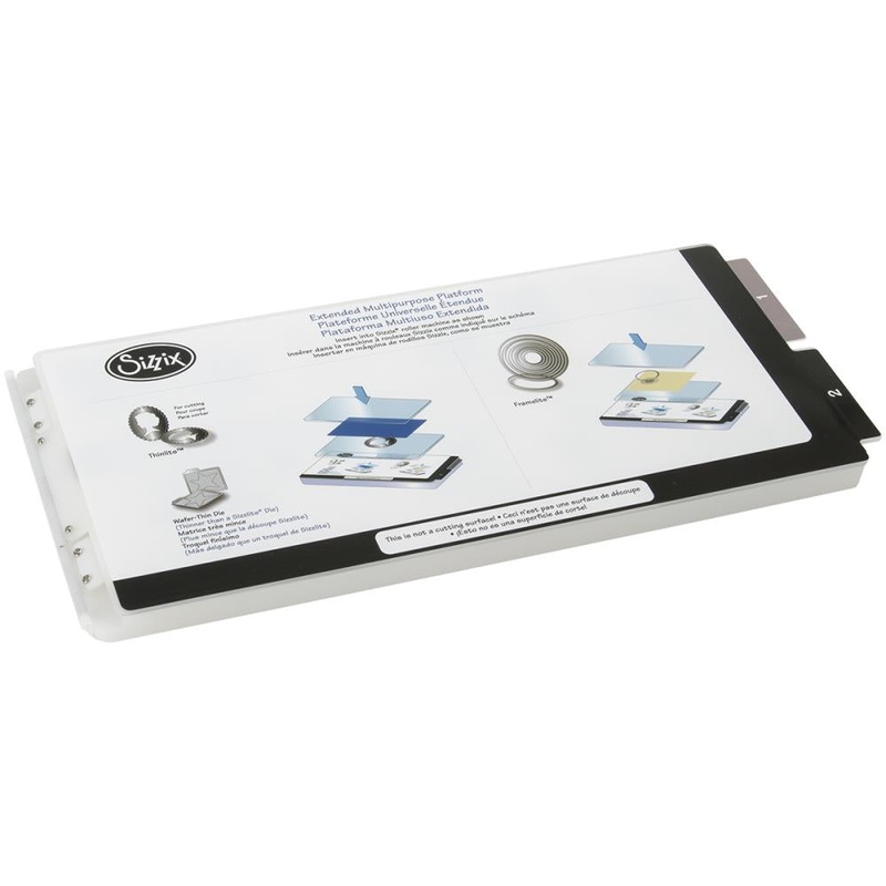 Sizzix BIGkick/Big Shot/Vagabond Platform – Multipurpose Extended 14.125X6.25X.875