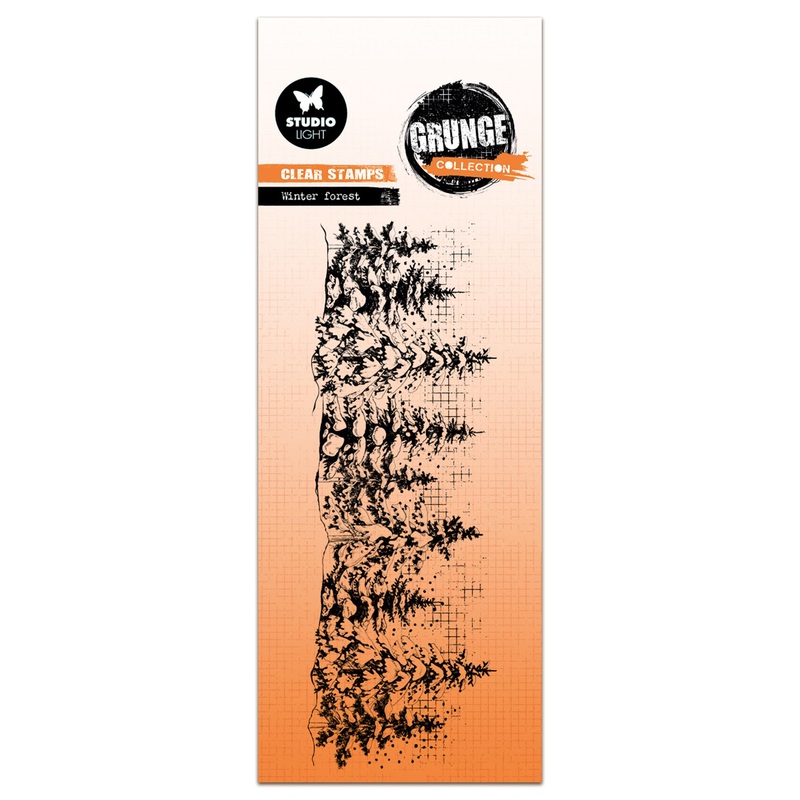 Studio Light Grunge – Clear Stamp Winter Forest