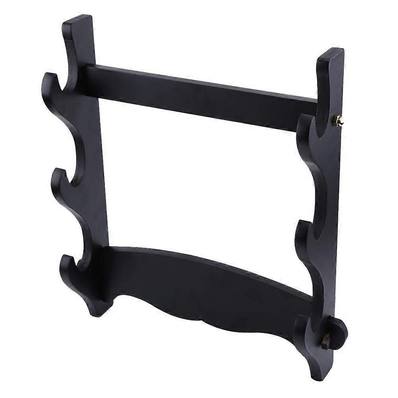 Wall Mounted Katana Stand, 3-Layer Saber Stand for Samurai Sword Display Stand, Wakizashi Tanto Kata