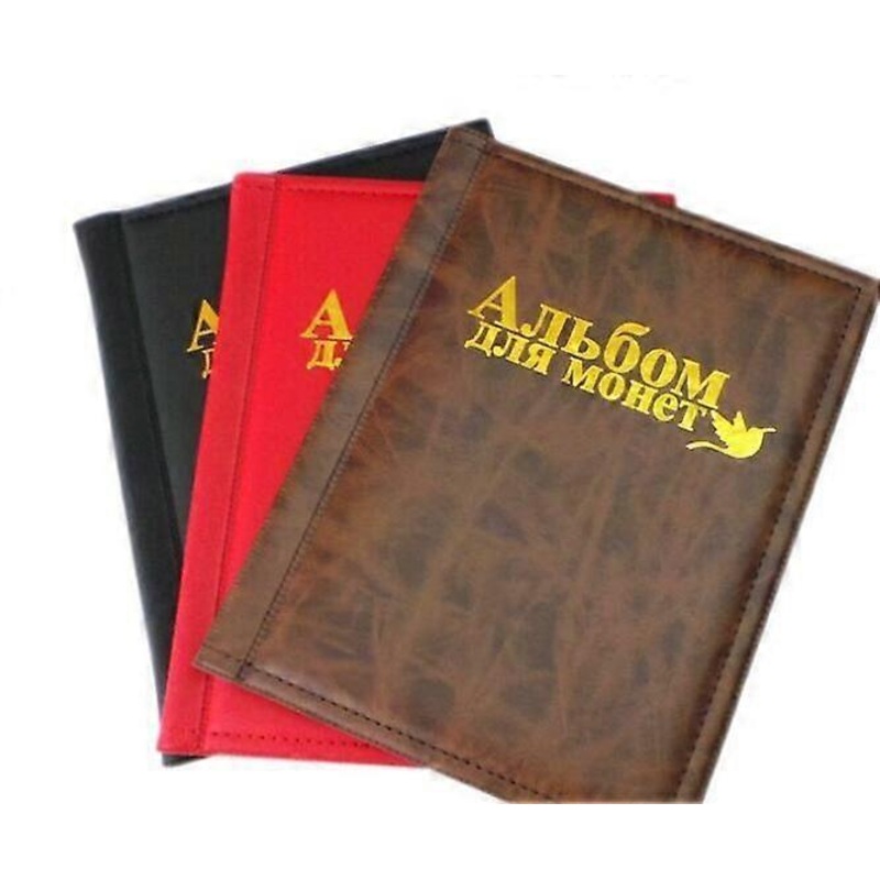 100 Pages Coin Album Coin Collector 250 Pockets for Coin Storage Coin Collection Book