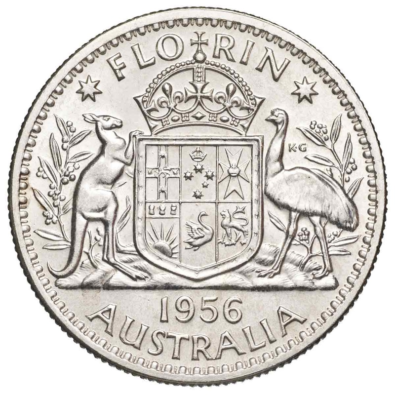 1956 Florin Uncirculated