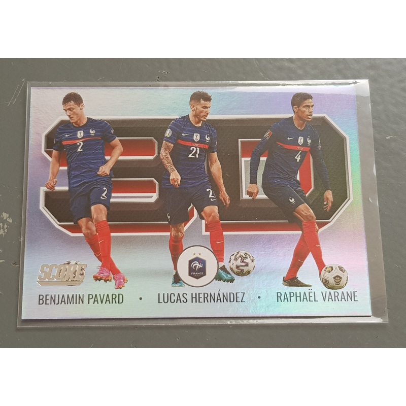 2021-22 Panini Score FIFA 3D France #3 Trading Card (Case Hit)