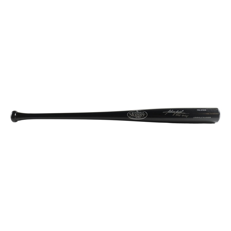 Adrian Beltre Texas Rangers Signed Black Louisville Slugger Bat HOF 2024 BAS