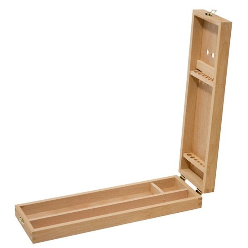Art Alternatives Artist’s Easel Brush Box, 4.5 x 14