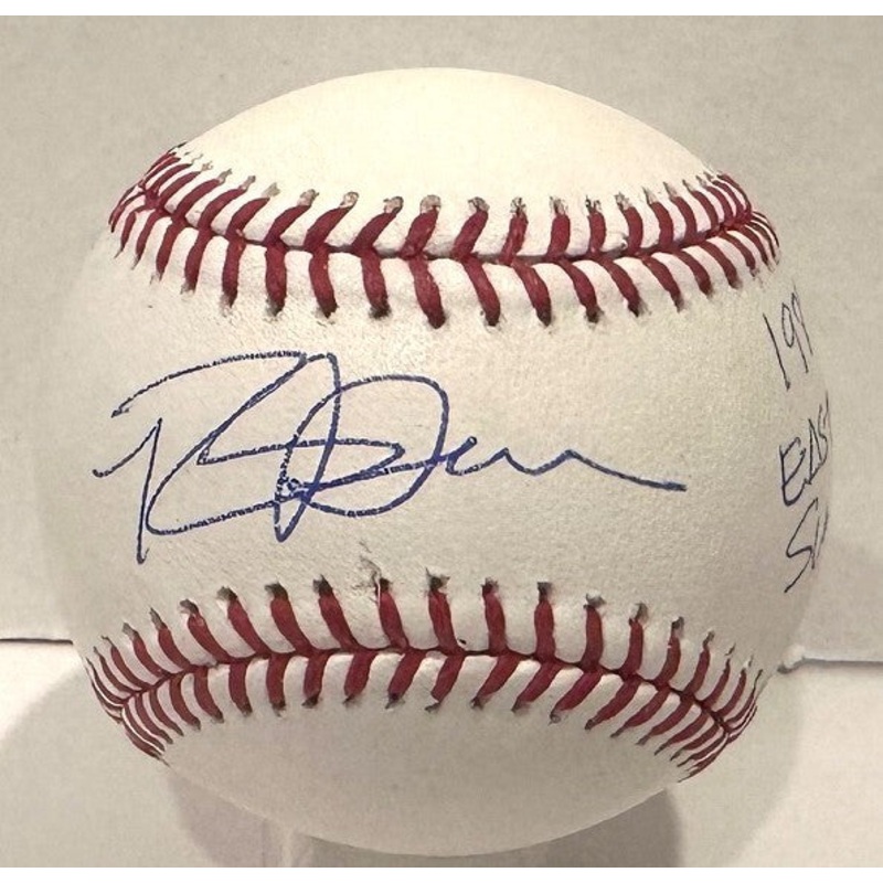Brewers ROB DEER Signed Official MLB Baseball AUTO w/ 87 Easter Sunday HR – BAS