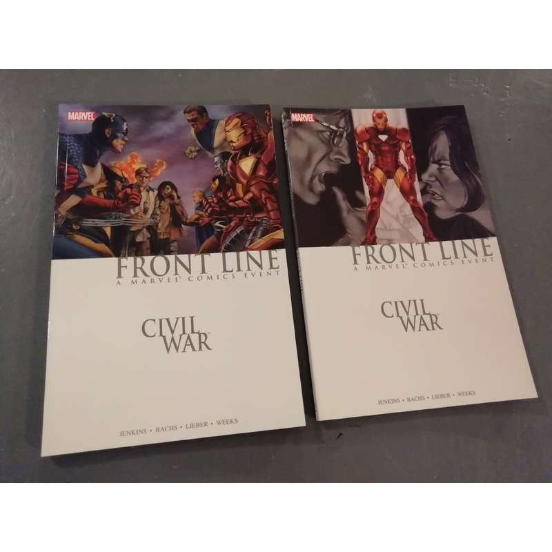 Civil War Front Line Vol.1 + 2 TPB VF+