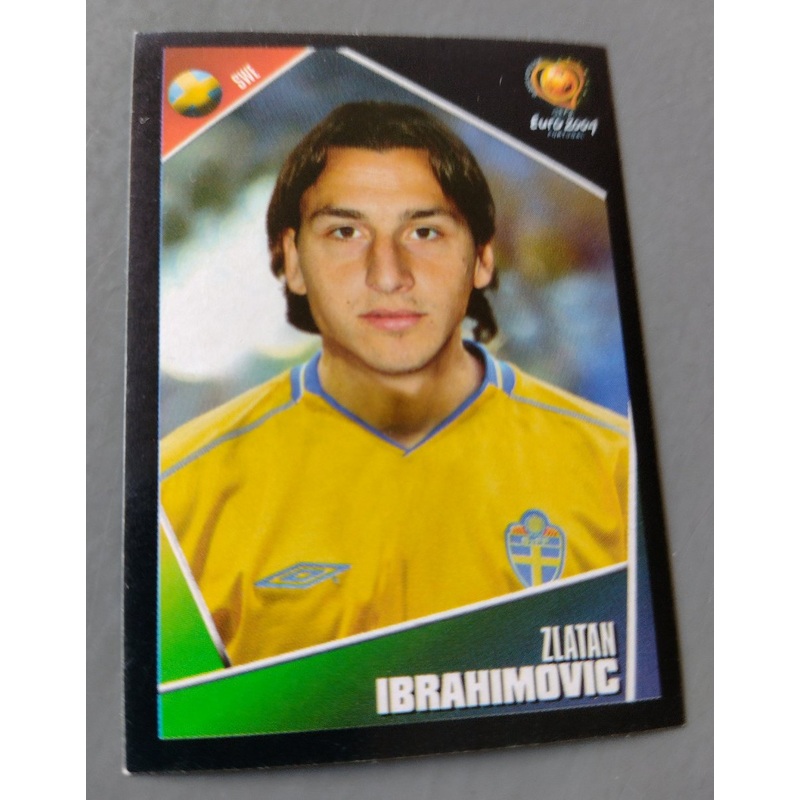 Panini UEFA Euro 2004 Portugal Zlatan Ibrahimovic #197 Sticker