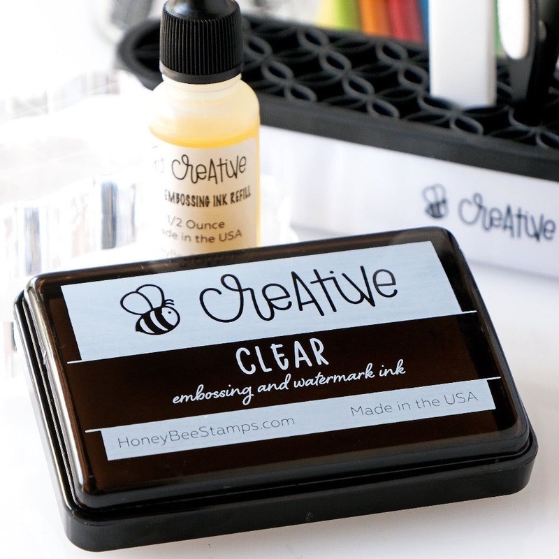 Bee Creative Ink Pad – Clear Embossing And Watermark Ink