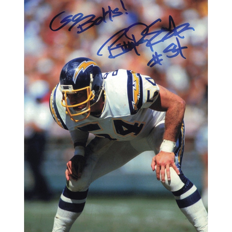 Billy Ray Smith Autographed Signed 8×10 Photo San Diego Chargers SKU #244734