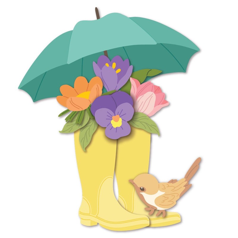 Lovely Layers: April Showers – Honey Cuts
