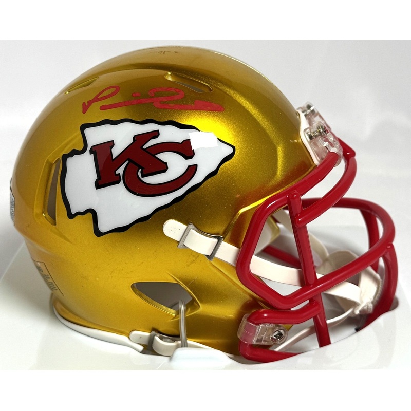 Patrick Mahomes II Autographed Kansas City Flash Speed Mini Helmet – Beckett