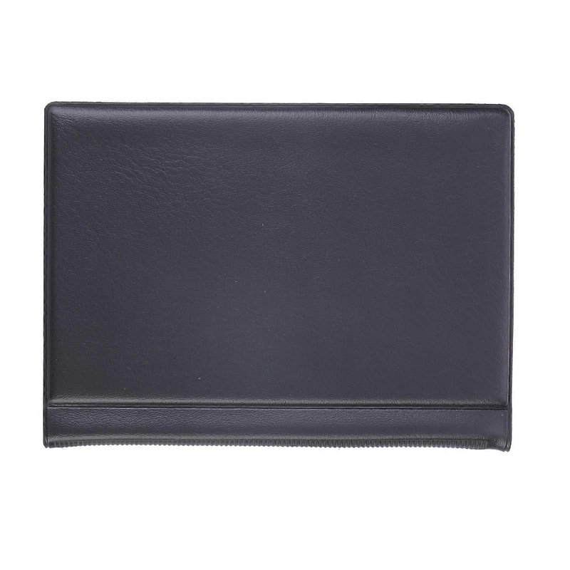 Portable 120-Coin Capacity Coin Album Collection Book for Coin Collecting – Red Blue Black