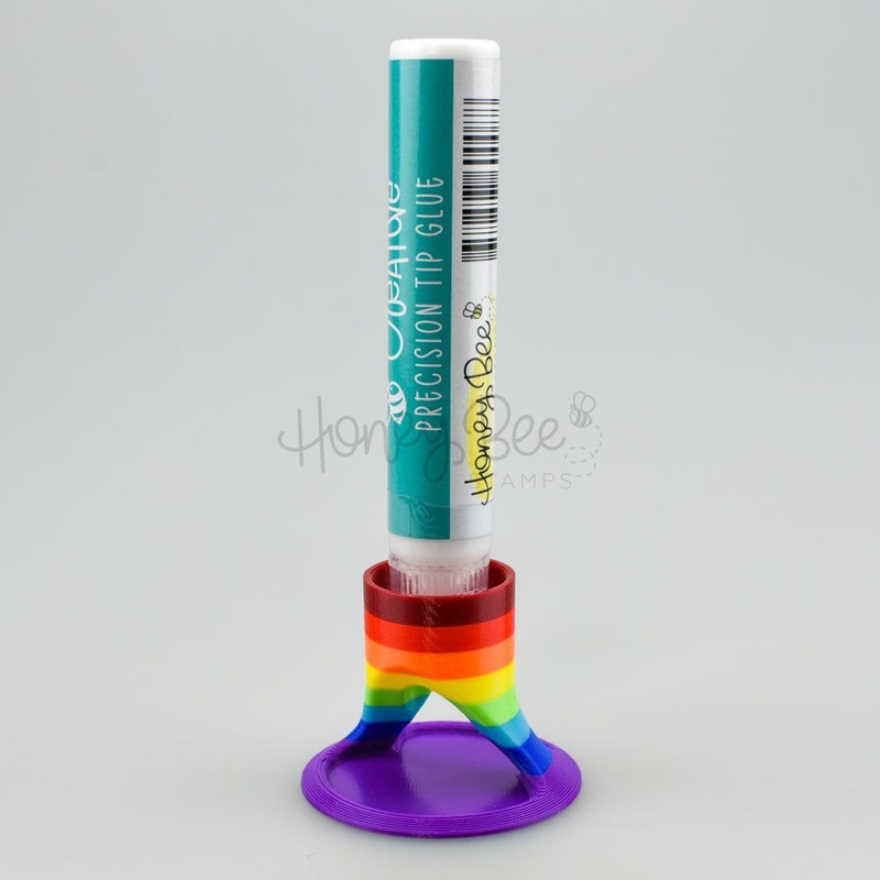 Rainbow Glue Holder
