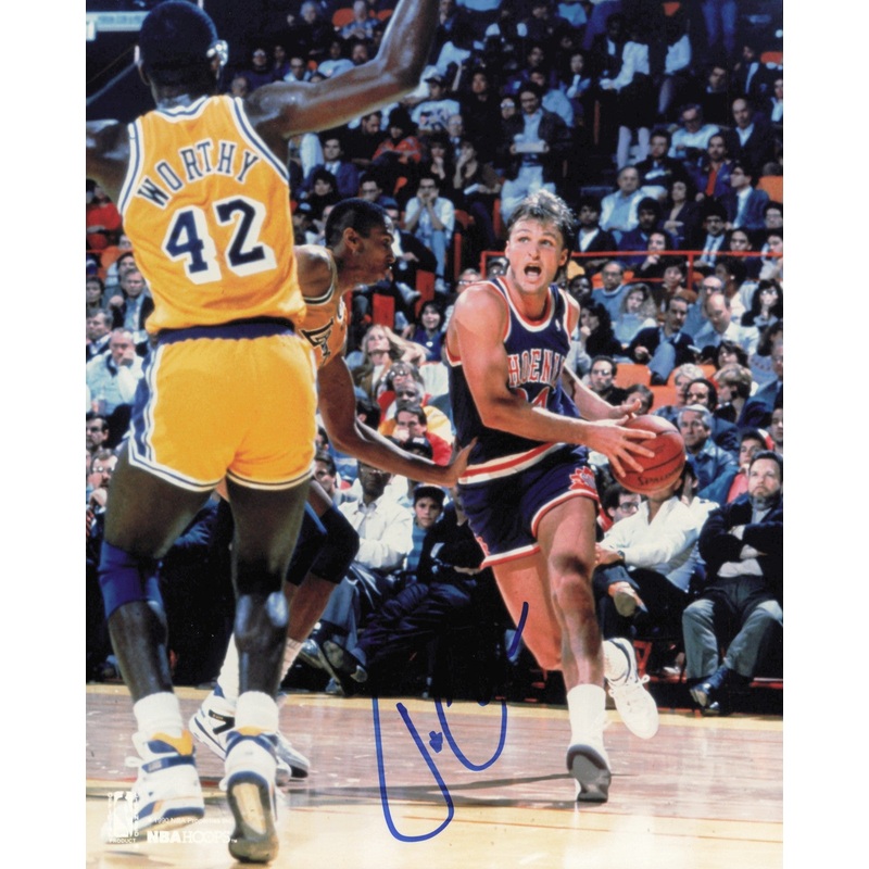 Tom Chambers Autographed Signed 8×10 Photo Phoenix Suns SKU #246021