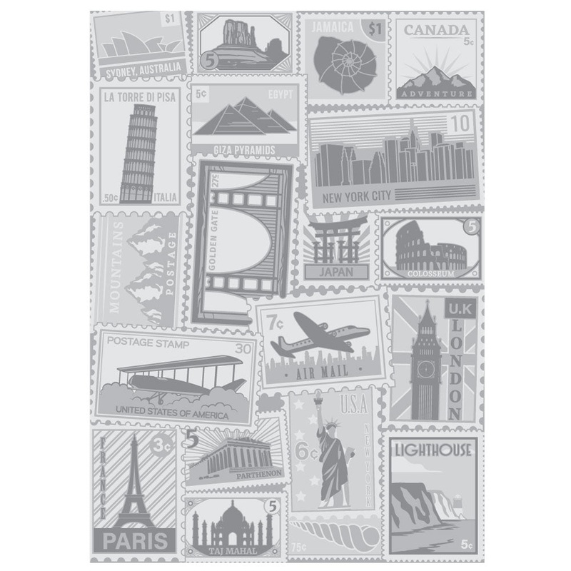 Air Mail – 3D Embossing Folder