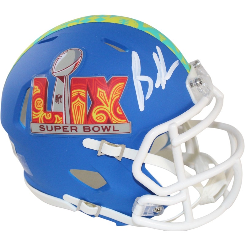 Brandon Graham Autographed Philadelphia Eagles SB 59 Mini Helmet Beckett 49405