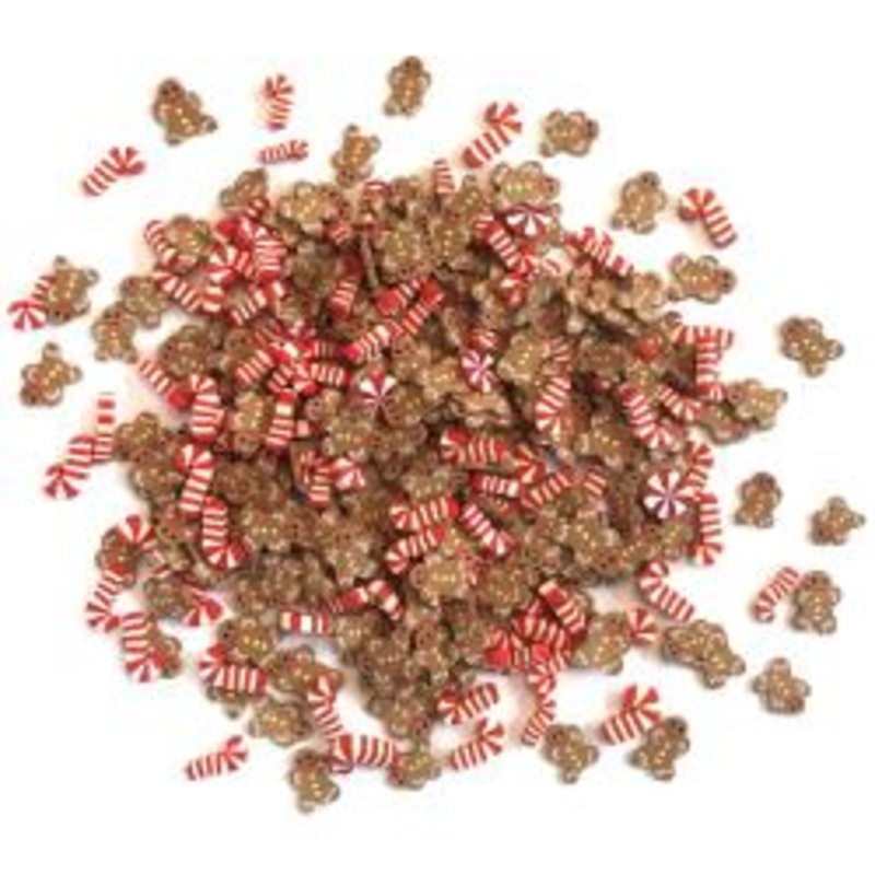 Buttons Galore Sprinkletz Embellishments 12g Santa’s Treats