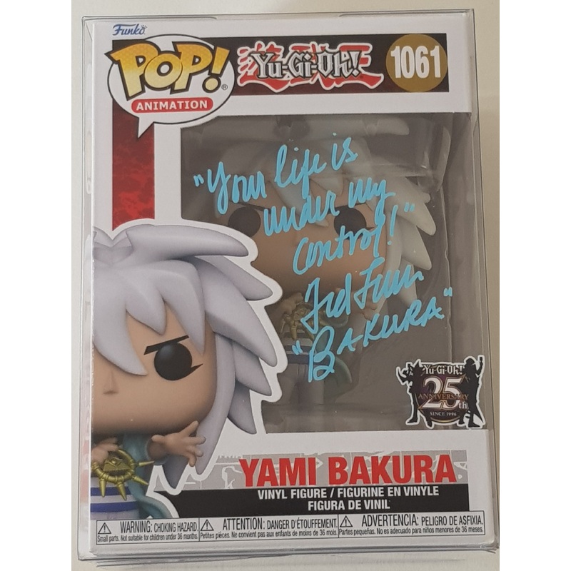 Funko Pop! Yu-gi-oh! Yami Bakura #1061 Vinyl Figure (Signed by Ted Lewis)