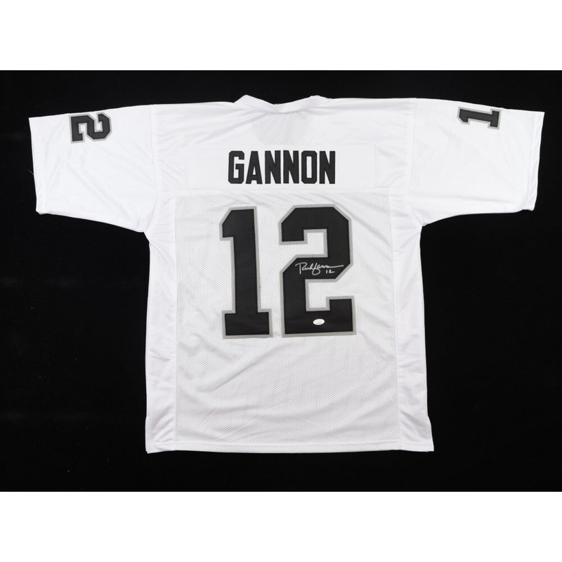 Rich Gannon Signed Oakland Raiders Jersey (JSA COA) 2002 NFL MVP /4x Pro Bowl QB