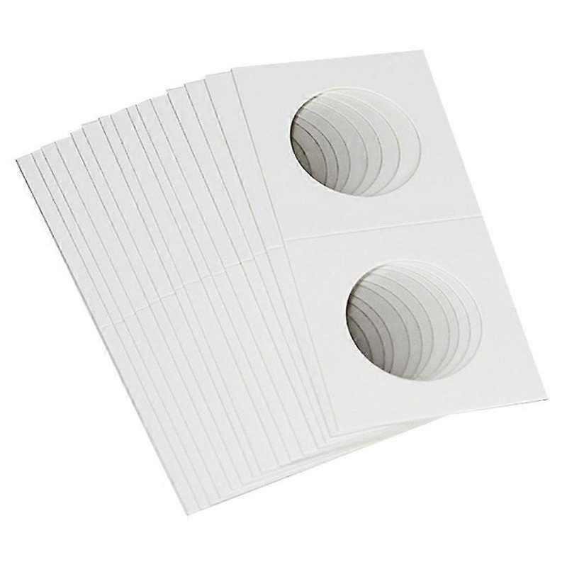 Square Cardboard Coin Holders Coin Supplies Coin Album Collection