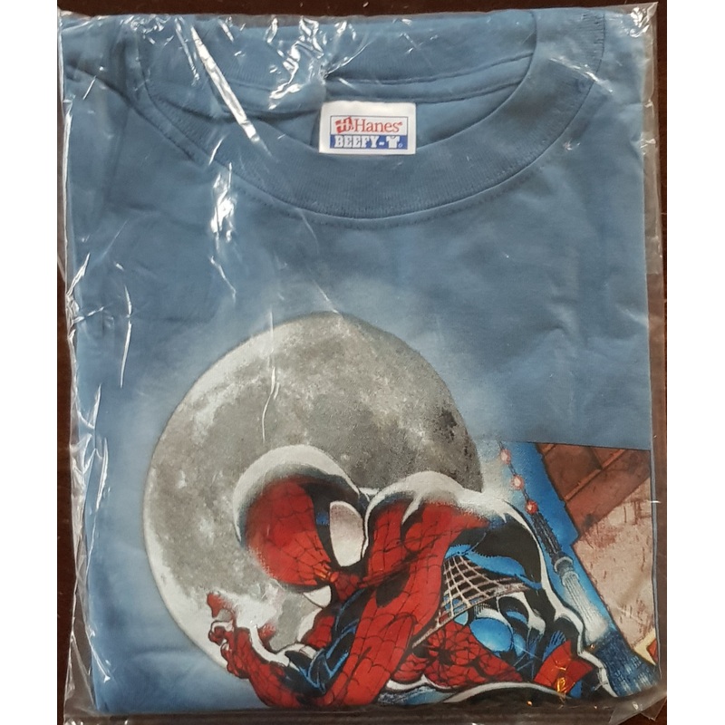 2002 Amazing Spider-Man JS Campbell Graphitti Designs T-shirt XL (Vtg)