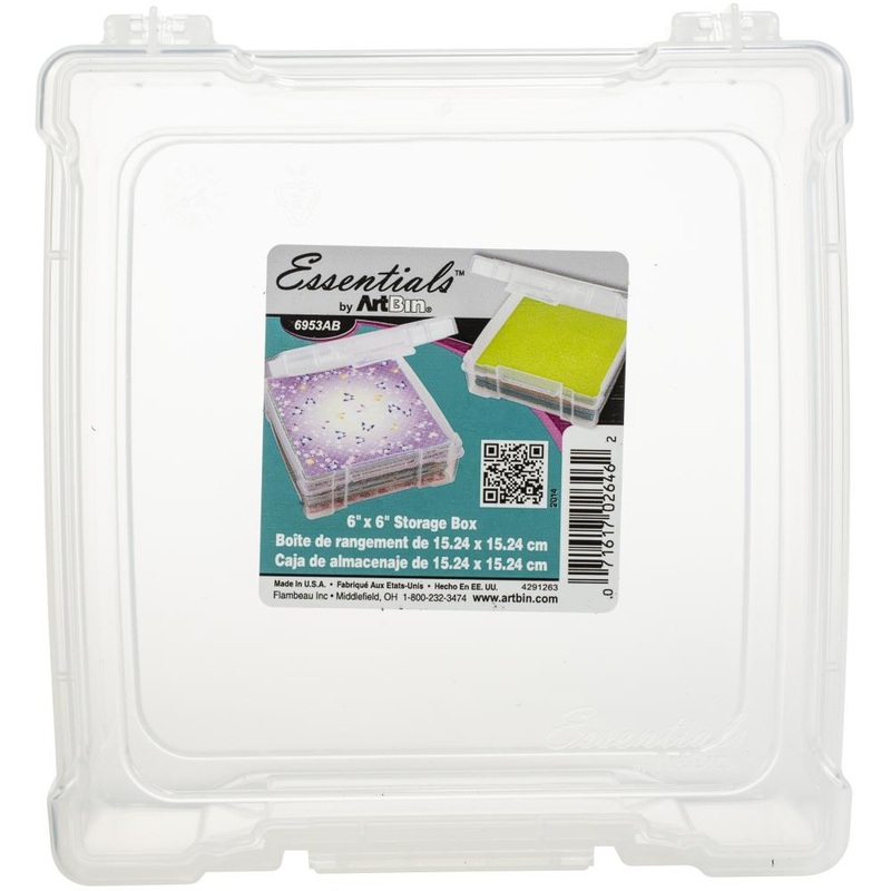 ArtBin Essentials Box 6X6 Translucent