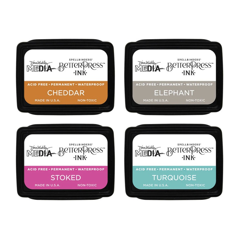 BetterPress Ink Spellbinders – Dina’s Faves by Dina Wakley