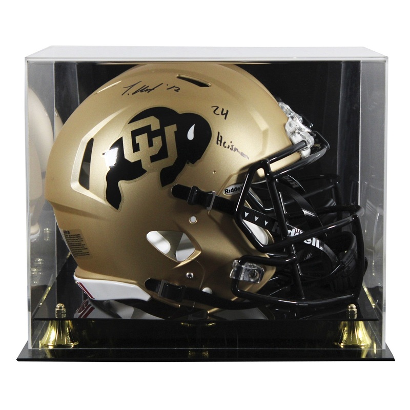 Colorado Travis Hunter 24 HT Signed F/S Speed Proline Helmet W/ Case BAS Wit