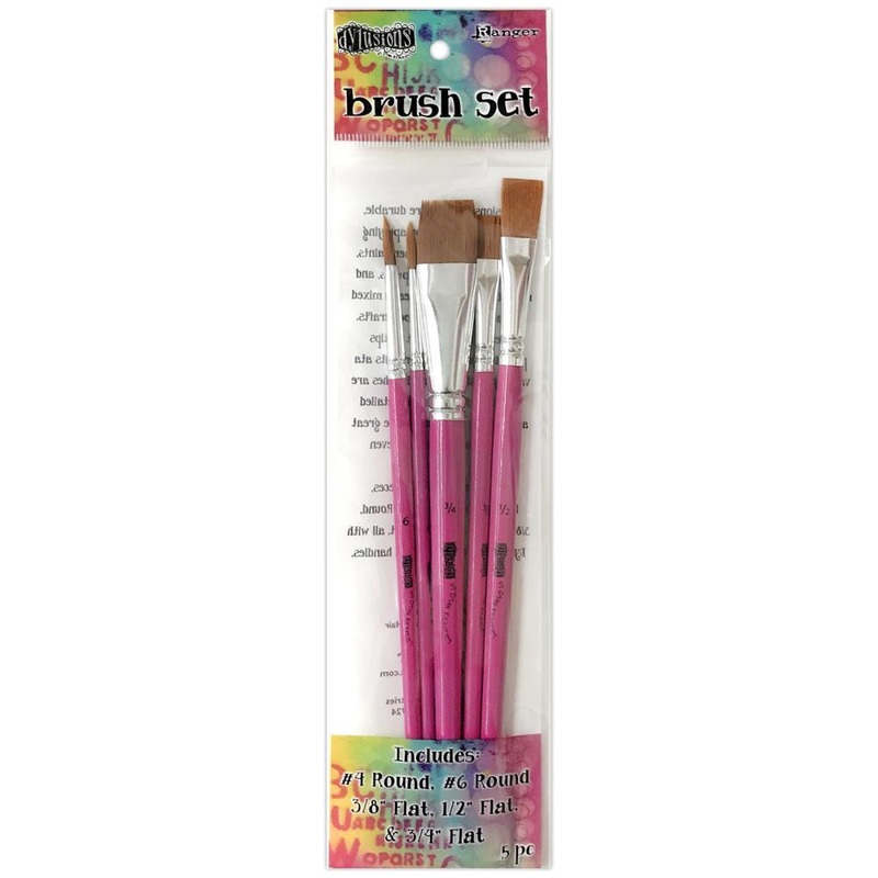 Dyan Reaveley’s Dylusions Brush Set 5/Pkg