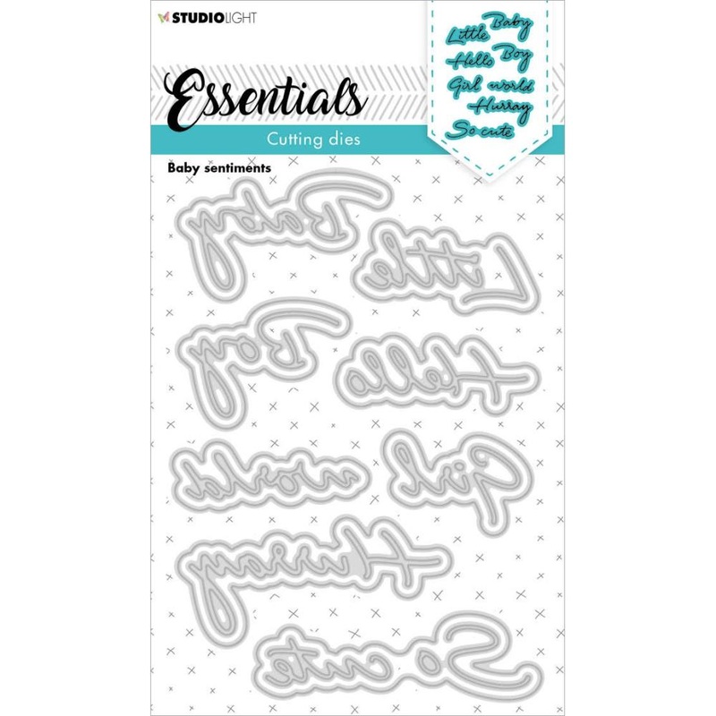 Studio Light Essentials Cutting Die Nr. 169, Baby Sentiments
