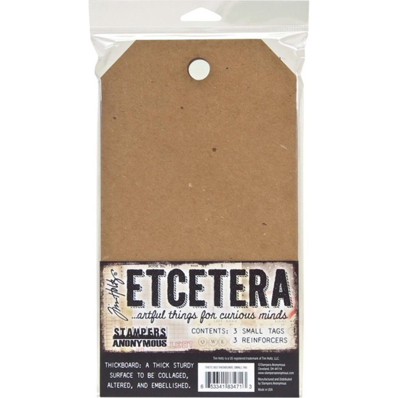 Tim Holtz Etcetera Small Tag 5.5X10