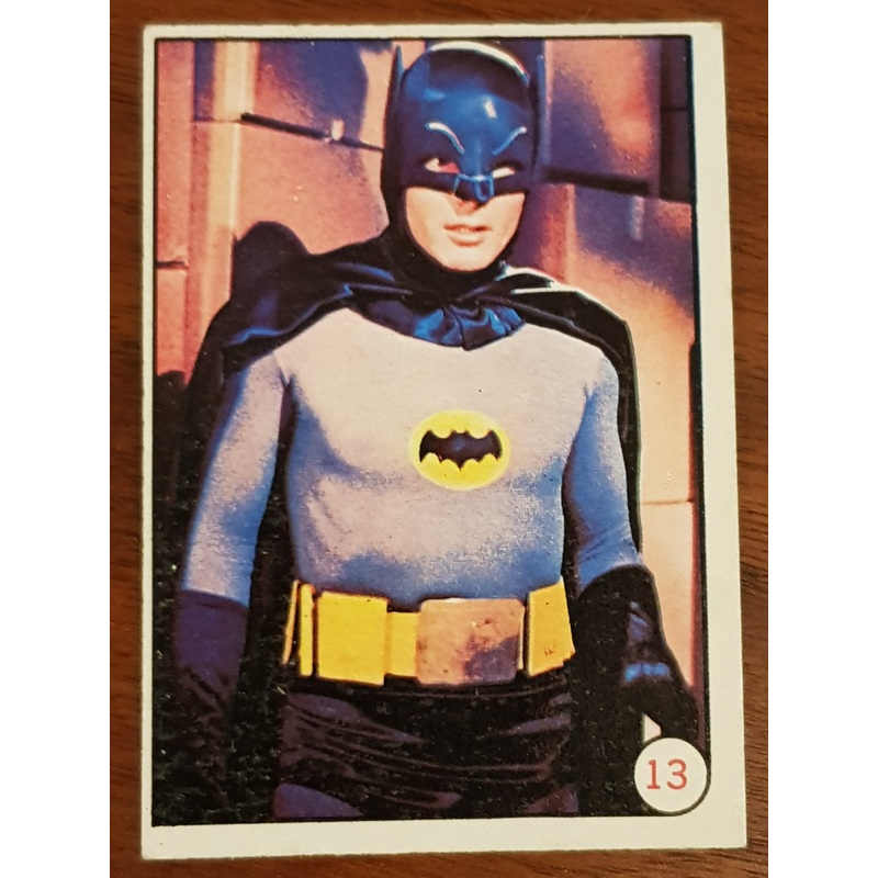 1966 Batman Trading Card #13 (England version)