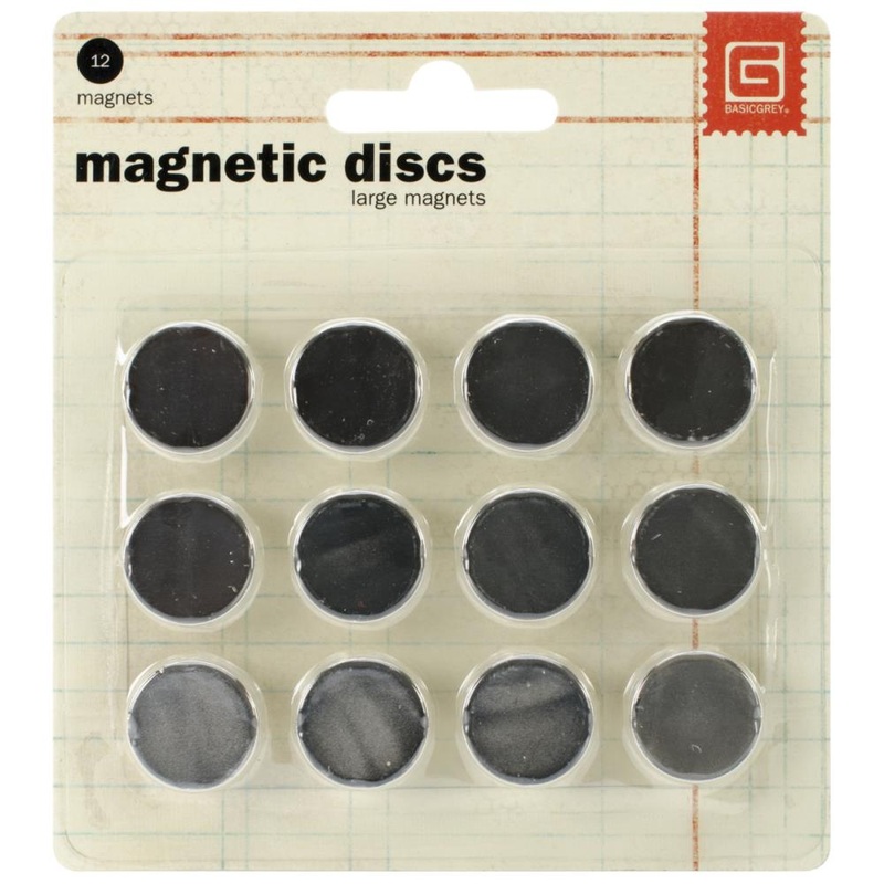 Magnetic Discs .625 12/Pkg
