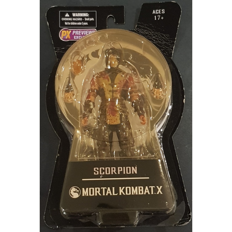 Mortal Kombat X Scorpion Previews Exclusive (Bloody) Action Figure