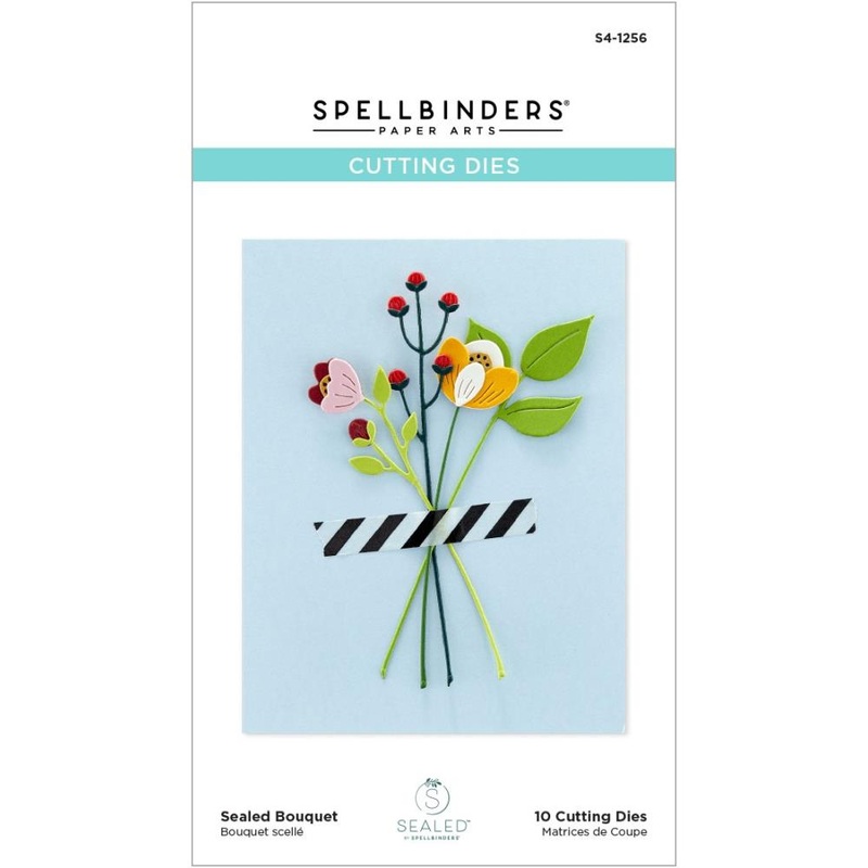 Spellbinders Etched Dies Sealed Bouquet