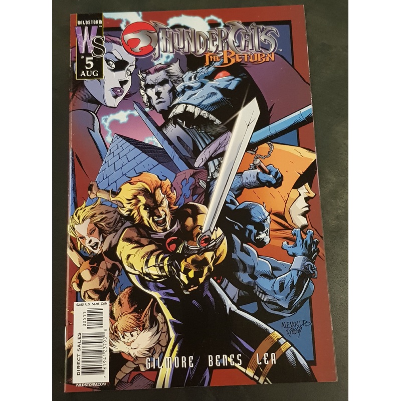 Thundercats the Return #5 VF+ Al Garza Variant