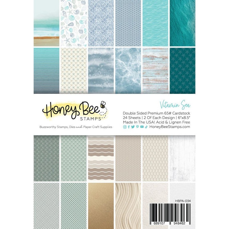 Vitamin Sea Paper Pad 6×8.5 – 24 Double-Sided Sheets