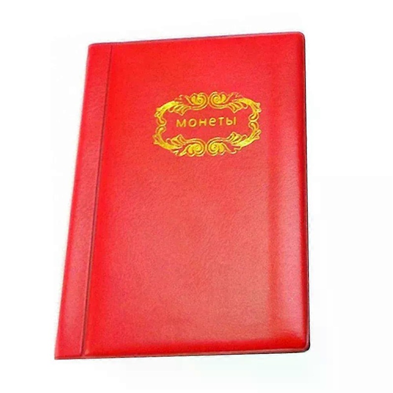 1pc 120 Pieces Coins Storage Book Album Commemorative Coin Collection Album Holders Collection Volume Folder Holder Home Decor