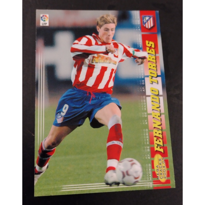 2004-05 Panini Mega Cracks La Liga Fernando Torres #54 Trading Card