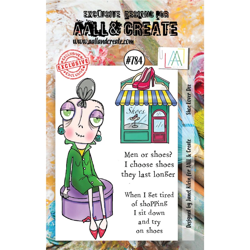 AALL & Create – #784 – A7 STAMPS – SHOE LOVER DEE