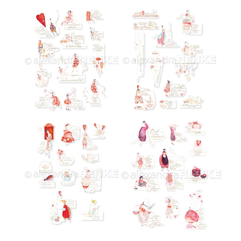 Alexandra Renke Ephemera Bundle – 4 packs