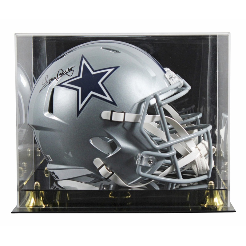 Cowboys Tony Dorsett Signed Full Size Speed Rep Helmet w/ Case BAS Witnessed 2