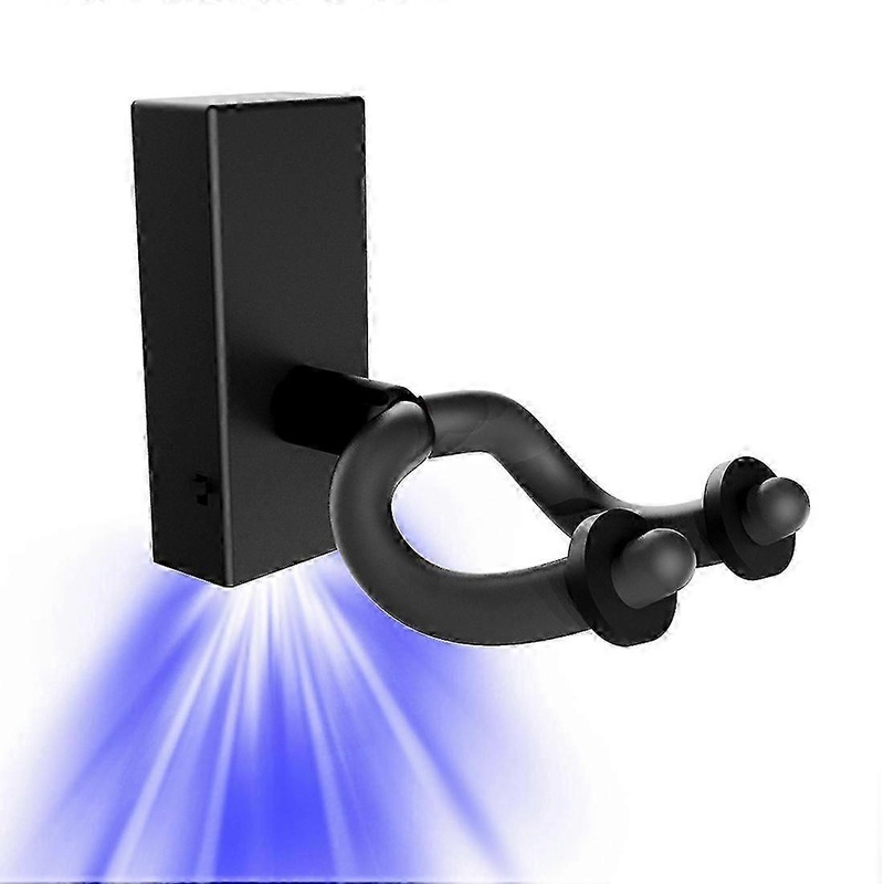 Durable Guitar Hanger Wall Hook Stand Guitarra Bracket Holder LED Light for Acoustic Electric Guita
