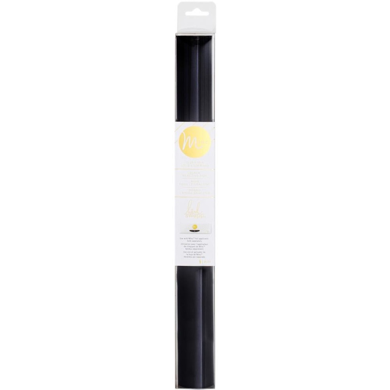 Heidi Swapp Minc Reactive Foil 12.25 Black 10′ Roll