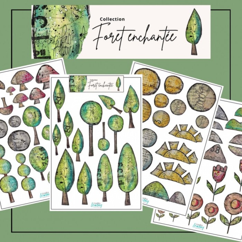 Ronron Designs – phmres  dcouper Marika Lemay: Fort Enchante